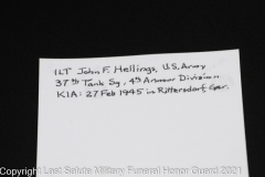 Last Salute Military Funeral Honor Guard