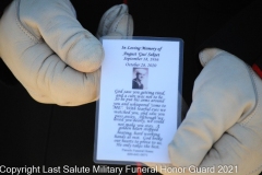 Last Salute Military Funeral Honor Guard