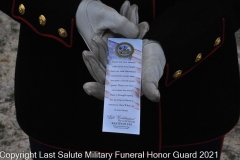 Last Salute Military Funeral Honor Guard