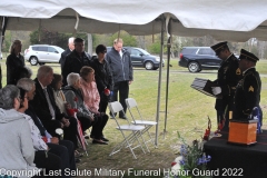 Last Salute Military Funeral Honor Guard