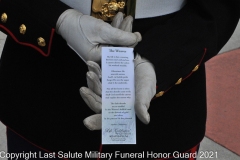 Last Salute Military Funeral Honor Guard