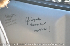 Last Salute Military Funeral Honor Guard