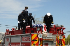 Military funeral in Atlantic County