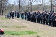 Military funeral in Atlantic County
