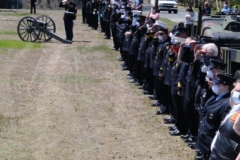 Military funeral in Atlantic County