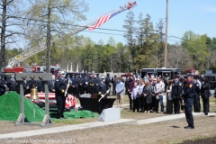 Military funeral in Atlantic County