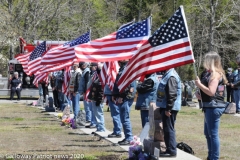 Military funeral in Atlantic County