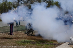 Military funeral in Atlantic County