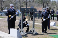 Military funeral in Atlantic County
