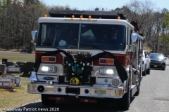 Military funeral in Atlantic County