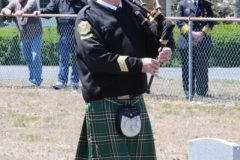 Military funeral in Atlantic County
