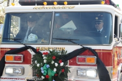 Military funeral in Atlantic County