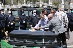 Military funeral in Atlantic County