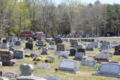Military funeral in Atlantic County