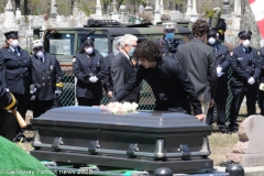 Military funeral in Atlantic County