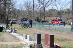 Military funeral in Atlantic County