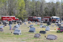 Military funeral in Atlantic County