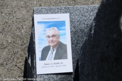 Military funeral in Atlantic County