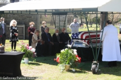 Military funeral in Atlantic County