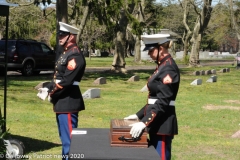 Military funeral in Atlantic County