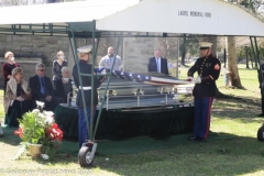 Military funeral in Atlantic County