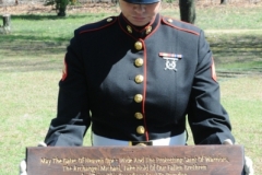 Military funeral in Atlantic County