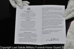 Last Salute Military Funeral Honor Guard