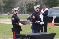 Military funeral in Atlantic County