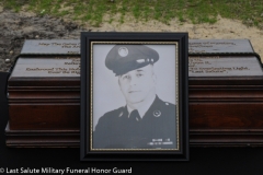 Military funeral in Atlantic County