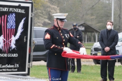 Military funeral in Atlantic County