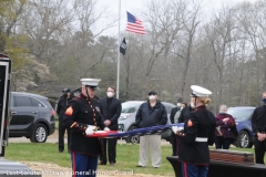 Military funeral in Atlantic County