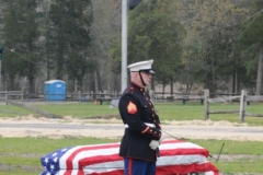 Military funeral in Atlantic County