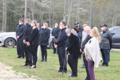 Military funeral in Atlantic County