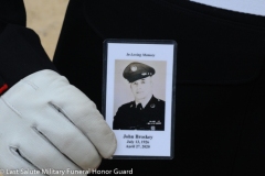 Military funeral in Atlantic County