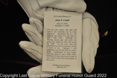 Last Salute Military Funeral Honor Guard