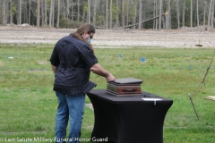 military funeral in Atlantic County
