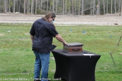 military funeral in Atlantic County