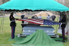 military funeral in Atlantic County