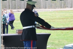 military funeral in Atlantic County