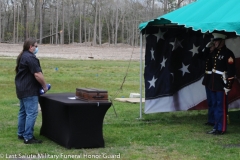 military funeral in Atlantic County
