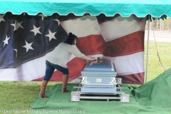 military funeral in Atlantic County