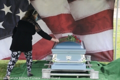 military funeral in Atlantic County