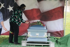 military funeral in Atlantic County