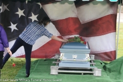 military funeral in Atlantic County