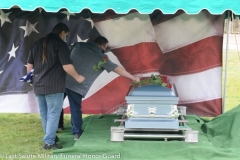 military funeral in Atlantic County