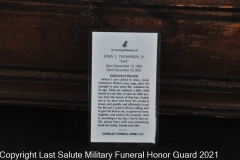 Last Salute Military Funeral Honor Guard