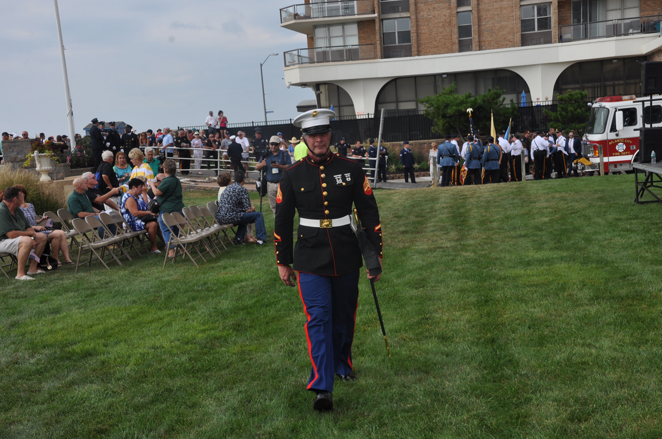 Galloway Patriot newspaper_Last Salute Military Funeral Honor Guard Atlantic City 9 11 Memorial Ceremony 2016DSC_0500