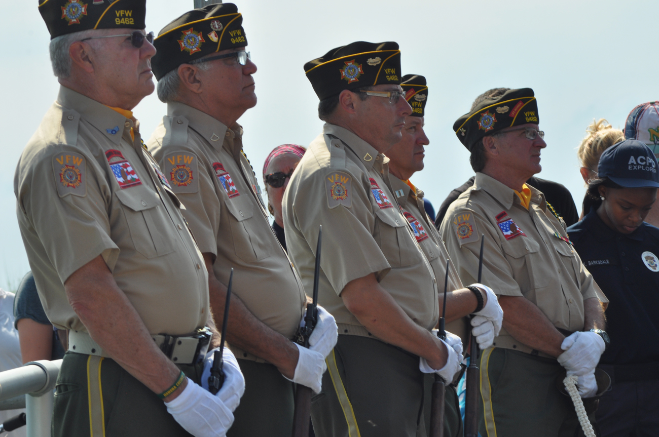 Galloway Patriot newspaper_Last Salute Military Funeral Honor Guard Atlantic City 9 11 Memorial Ceremony 2016DSC_0879