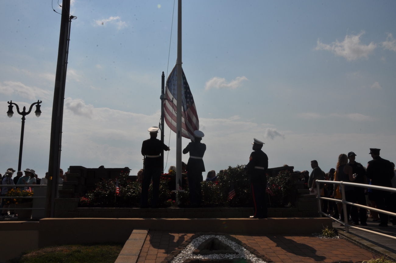 Galloway Patriot newspaper_Last Salute Military Funeral Honor Guard Atlantic City 9 11 Memorial Ceremony 2016DSC_10023