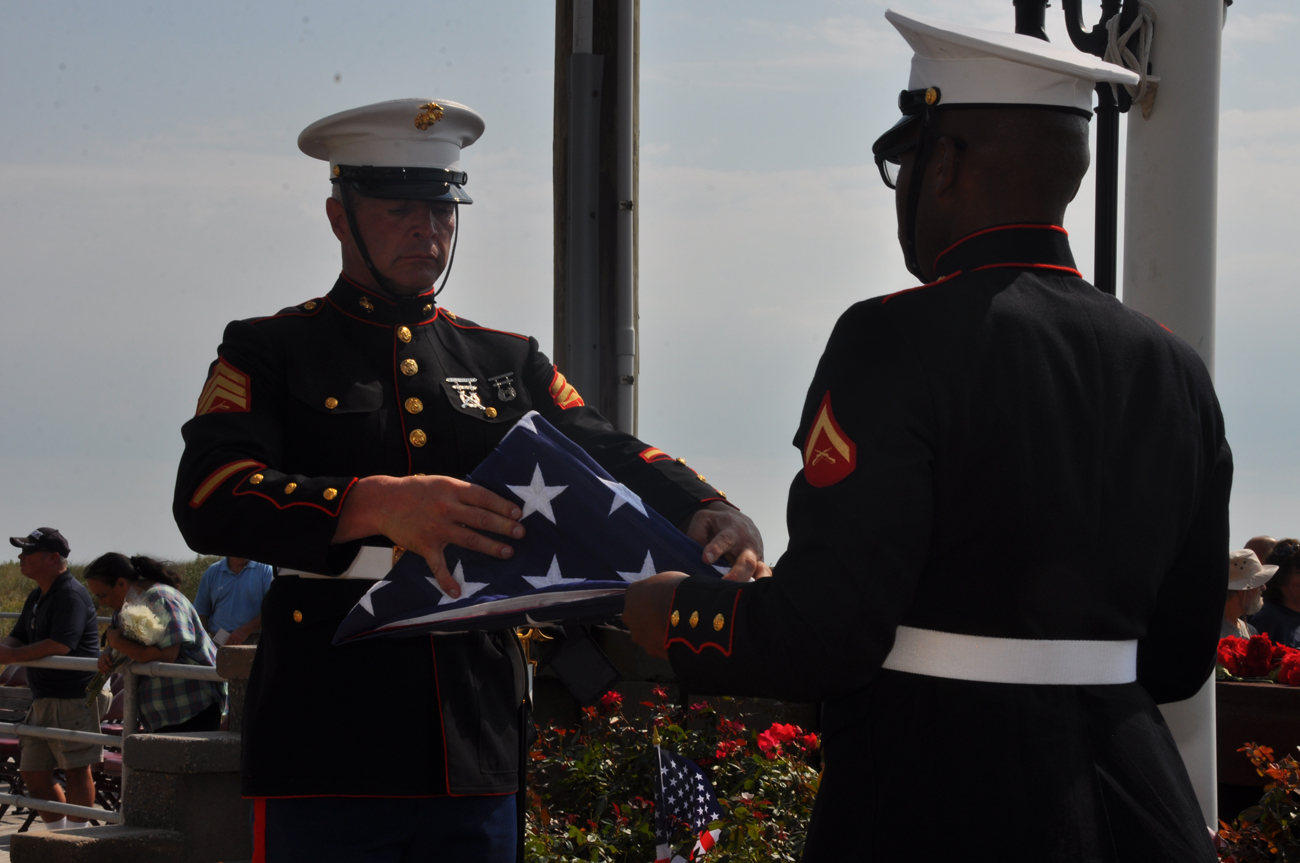 Galloway Patriot newspaper_Last Salute Military Funeral Honor Guard Atlantic City 9 11 Memorial Ceremony 2016DSC_10044